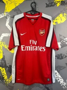 Arsenal Jersey Home football Soccer shirt 2008 - 2010 Nike Men Size L ig93 - Picture 1 of 13