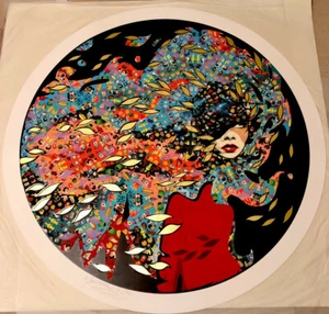 MISS BUGS Hot Dogs and Guns No. 3 - Red Body S/N Art 2016 Poster Print - ONLY 18 - Picture 1 of 11