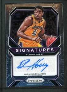 Robert Horry 2020-21 automático Panini Prizm firmas autógrafos - Imagen 1 de 2
