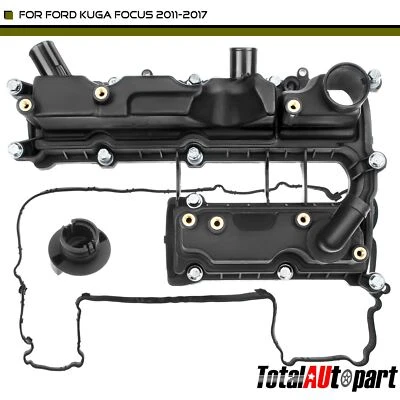 Cubierta de válvula de motor con junta para Ford Focus 2011-2017 Mondeo Grand BM5G6M293DG Foto 1 de 4