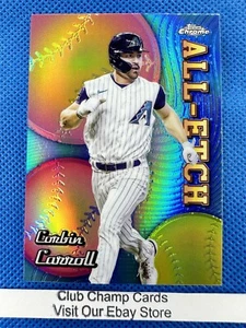 2024 #CAE-15 Corbin Carroll Topps Chrome Baseball ALL-ETCH Arizona Diamondbacks - Picture 1 of 2
