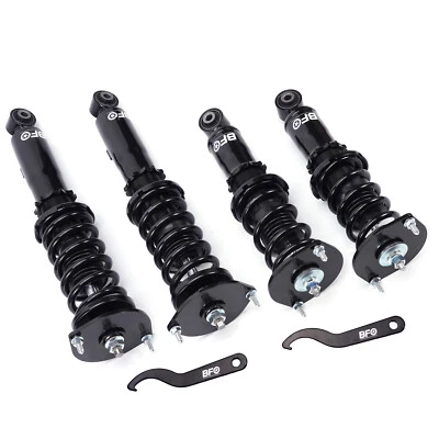 BFO Adjustable Coilover Suspension Kit For Mazda Miata MX-5 MX5 NA NB 1990-2005 - Imagem 1 de 4