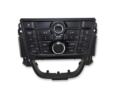 13337218 Vauxhall Astra J Genuine Multimedia Stereo Control Switch Panel - Image 1 of 4