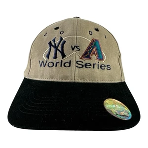 Vintage NY Yankees Vs. Arizona Diamondbacks 2001 World Series Cap Mütze verstellbar - Bild 1 von 7
