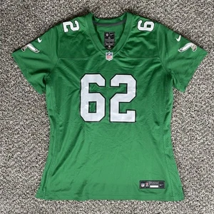 Nike Jason Kelce #62 Philadelphia Eagles Kelly Green Football Jersey Women's XL - Picture 1 of 5