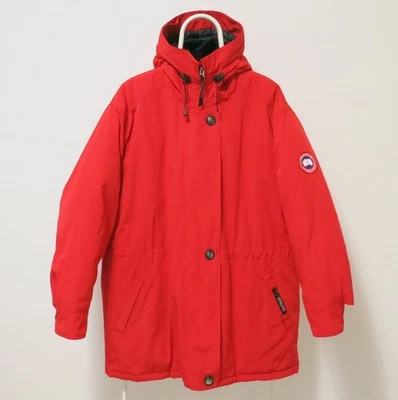 Jaqueta Parka Feminina CANADA GOOSE Red Goose Down Tamanho XL - Imagem 1 de 4