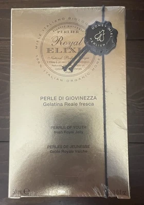 Perlier Royal Elixir Pearls of Youth Face Serum  Royal Jelly 1.6 oz SEALED BOX - Image 1 of 2