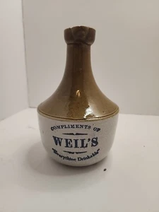 Vintage Weil's Wiskey Dekanter (Herr) - Bild 1 von 8