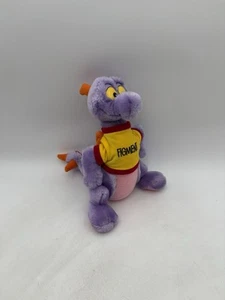 Disney Figment Dragon Plush Purple Bean Bag Epcot Original Vintage Parks Toy 11” - Picture 1 of 7