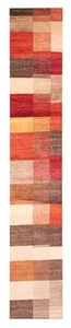 Vintage Hand-knotted Runner Rug 2'7" x 14'3" Traditional Wool Carpet - Picture 1 of 9