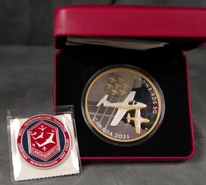 2021 $50 The Snowbirds: A Canadian Legacy Fine Silver Coin - Picture 1 of 4
