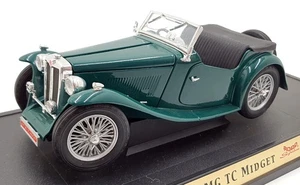Road Signature 1/18 Scale Diecast 92468 - 1947 MG Midget roadster - Green - Picture 1 of 6