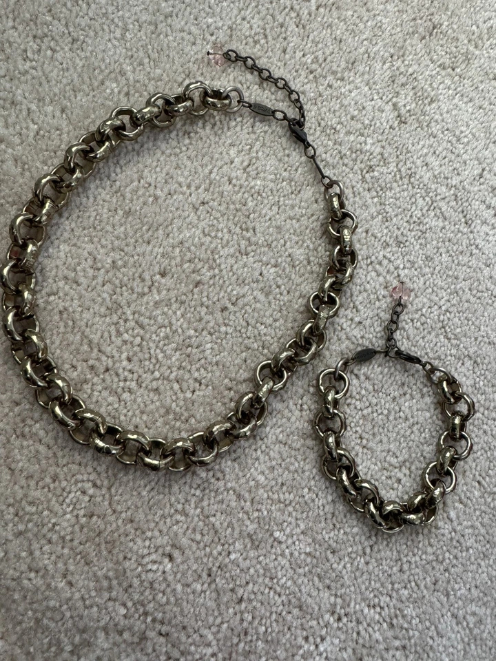 Sabika соответствующий цепочка ожерелье и браслет комбо - зима 16 - Изображение 1 из 4