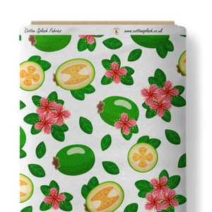DIGITAL PRINT PASSION FRUITS  by Cotton Splash 100% COTTON FABRIC per half metre - Picture 1 of 2
