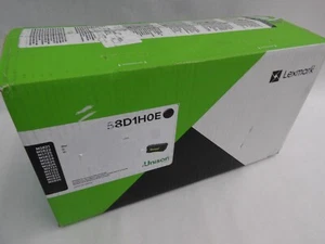 NEW OEM GENUINE LEXMARK 58D1H0E BLACK HIGH YIELD LASER TONER CARTRIDGE - Picture 1 of 3