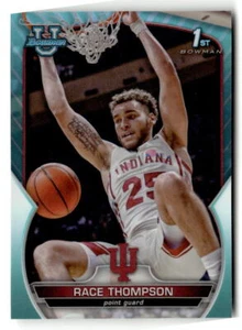 2022-23 Bowman University Chrome #65 Race Thompson Aqua #/299 - Bild 1 von 2