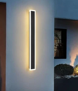 LED Wall Light Sconce Waterproof Modern Outdoor Lamp Exterior Lights Long 40cm - Picture 1 of 4