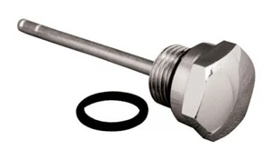Chrome Hex Head Transmission Dipstick For 87-06 Harley Touring Dyna 72237 - Picture 1 of 1
