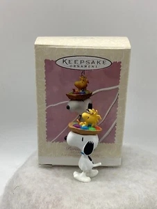 1996 Hallmark Keepsake Ornament “Parade Pals” Snoopy & Woodstock Pre-owned. - Picture 1 of 16