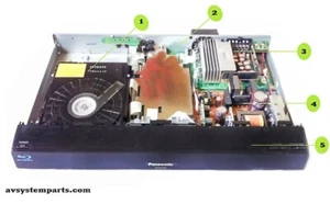 Panasonic SA-BT Series, SA-BT268, SA-BT270 Power Supply #4RJBX0662AA - Picture 1 of 1