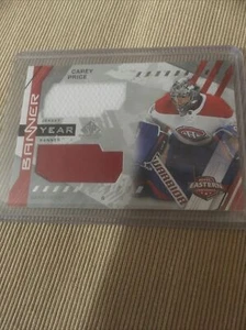 CAREY PRICE 2022 Upper Deck Game Used Banner Year CANADIENS - Picture 1 of 2