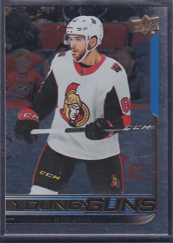CHRISTIAN WOLANIN - 2018 Upper Deck Young Guns SILVER FOIL #460 - Image 1 of 1