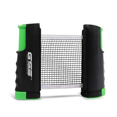 GSE GAMES & SPORTS EXPERT Adjustable Retractable Ping Pong Net for Any Tables (Several Colors Available)