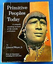 Primitive Peoples Today Ancestry Anthropology 212 Photos 58 Color 1958 Lineage