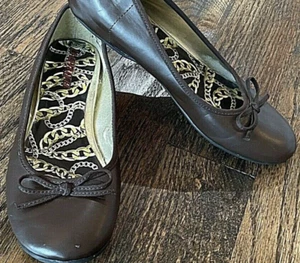 BONGO Women's “Marcy” Ballet Flat Brown Shoes - Size 9 - Picture 1 of 8