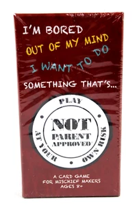 Not Parent Approved Card Game for Mischief Makers New Sealed 2019 ages 8 & Up - Picture 1 of 6