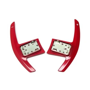 Rot Schaltwippen Hebel Verlängerungen für BMW M135i, M3, M4, M5, X3M, X4M, Supra - Bild 1 von 5