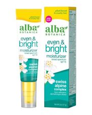 Alba Botanica Even & Bright Moisturizer spf 15 2 fl oz Liquid