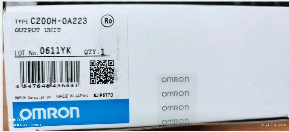 NUEVO Omron C200H-OA223 90 días de garantía [alimentado] Foto 1 de 1