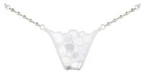 LUCKY CHEEKS Sonderpreis Luxury String IVORY PEARL - LC_142IP Gr. L - Picture 1 of 11