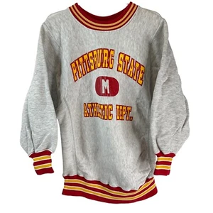 Vintage Pittsburg Sweatshirt Mens Size Medium Northwest Knitting Mills Rare - Picture 1 of 10