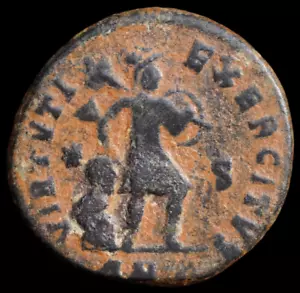 Massimiano I Erculio. Follis Antica Moneta Imperiale Romana (286-310 d.C.). #1513 - Foto 1 di 4