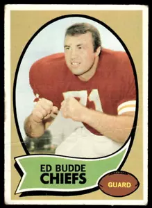 1970 Topps #77 Ed Budde Kansas City Chiefs - Picture 1 of 2
