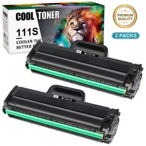 2 Pack MLT-D111S 111S Toner Cartridge For Samsung Xpress M2070FW M2070W Printer - Picture 1 of 5