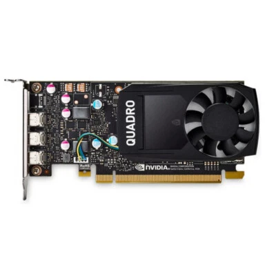 For NVIDIA Quadro P400 2GB 64bit GDDR5 3xMini DisplayPort Video Graphics Card - Image 1 of 2