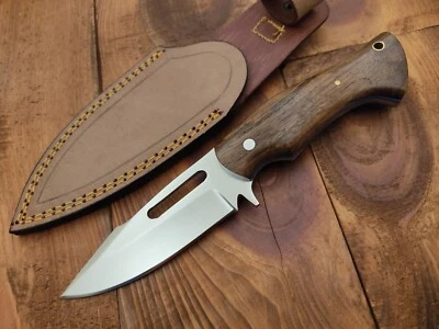 Custom Handmade 12c27 Steel Survival Camping Outdoor Fixed Blade Hunting Knife - Image 1 of 4