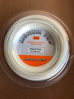 SIGNUM-PRO Signum Pro Poly Plasma Pure 1.18mm Co-Poly Tennis String(660ft.)