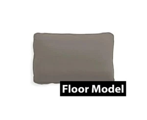 Floor Model Stone Solid Polylinen Back Pillow Cover - Picture 1 of 2