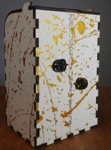 MTG Life Total ~ DECK BOX ~ Hand-Painted Wood - Deck Nut - Magic - Commander EDH - Picture 1 of 28