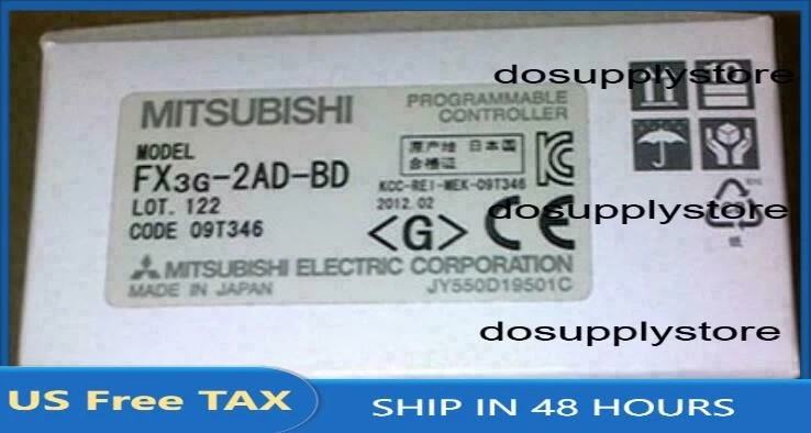 FX3G-2AD-BD 全新 三菱 PLC FX3G-2AD-BD 快速发货 1 件 美国 免费税 — 第 1/1 张图片