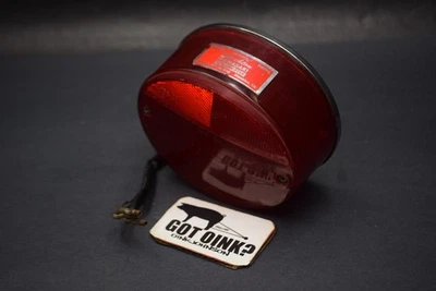 Luz trasera redonda temprana Dragbike Z1900 Z1 900 73-75 OEM Kawasaki Foto 1 de 4