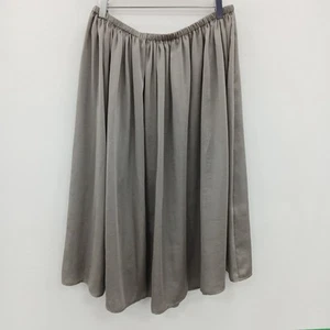 Pure Collection Flared Skirt UK12 Mink Grey Knee Length Ladies NWT RMF10-ER - Picture 1 of 8