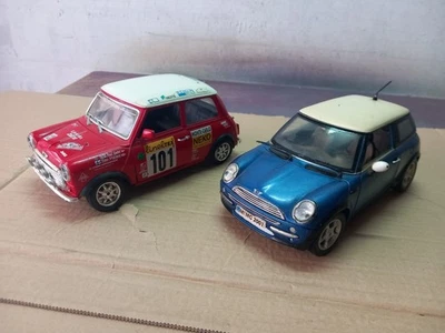 Burago 1/18 Mini Minor  e Motor Max Mini Cooper 1/18 - Immagine 1 di 4
