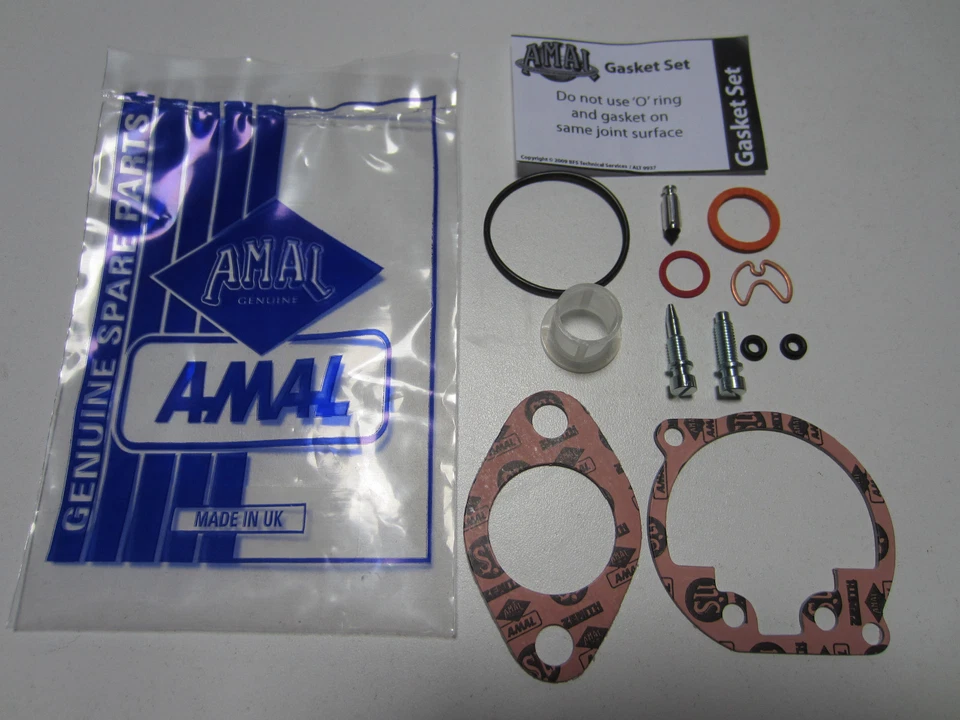 KIT RECONSTRUCCIÓN CARBURADOR AMAL CONCENTRIC 600 900 CARBURADOR BSA TRIUMPH 622/238 Foto 1 de 1