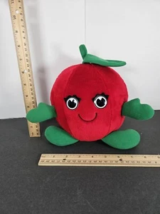 The Woodland Bear Co. Plush Stuffed Apple Vintage Cute anthropomorphic Face - Picture 1 of 9