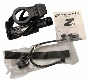 Speedfil Z4 Between-The-Arms BTA Water Bottle Cage w/Garmin Computer Mount Black - Picture 1 of 12